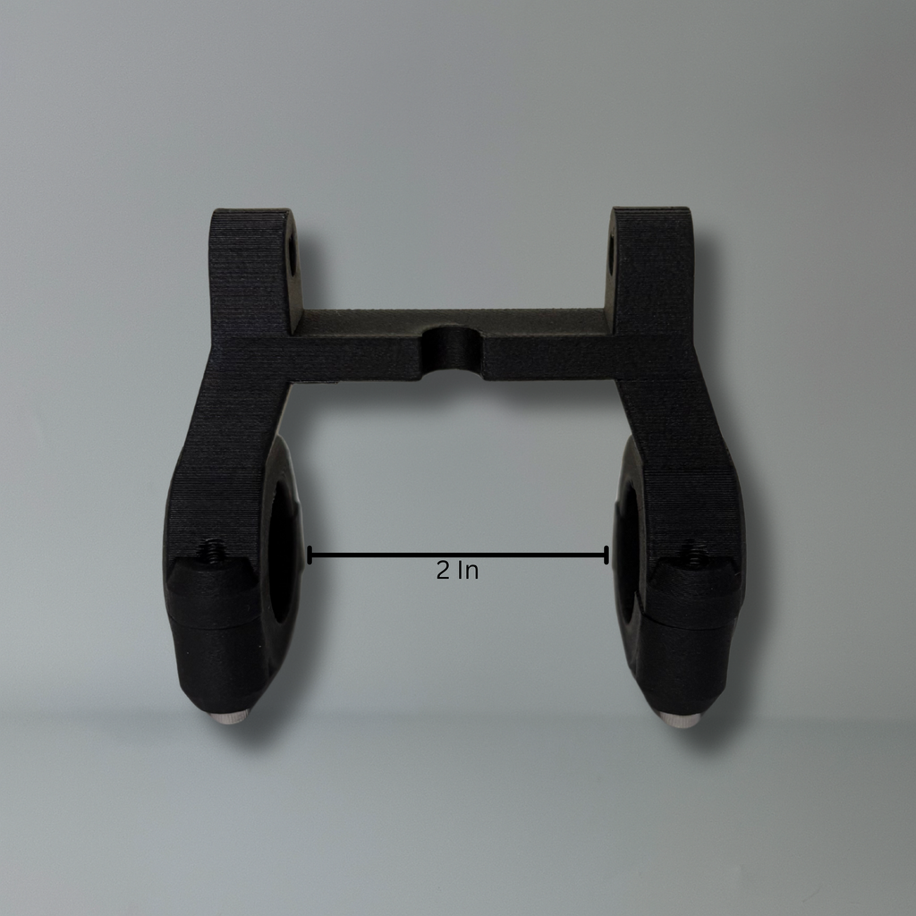 Wide style light mount (7/8 bars)(Super73, Ridstar, Macfox, etc.)