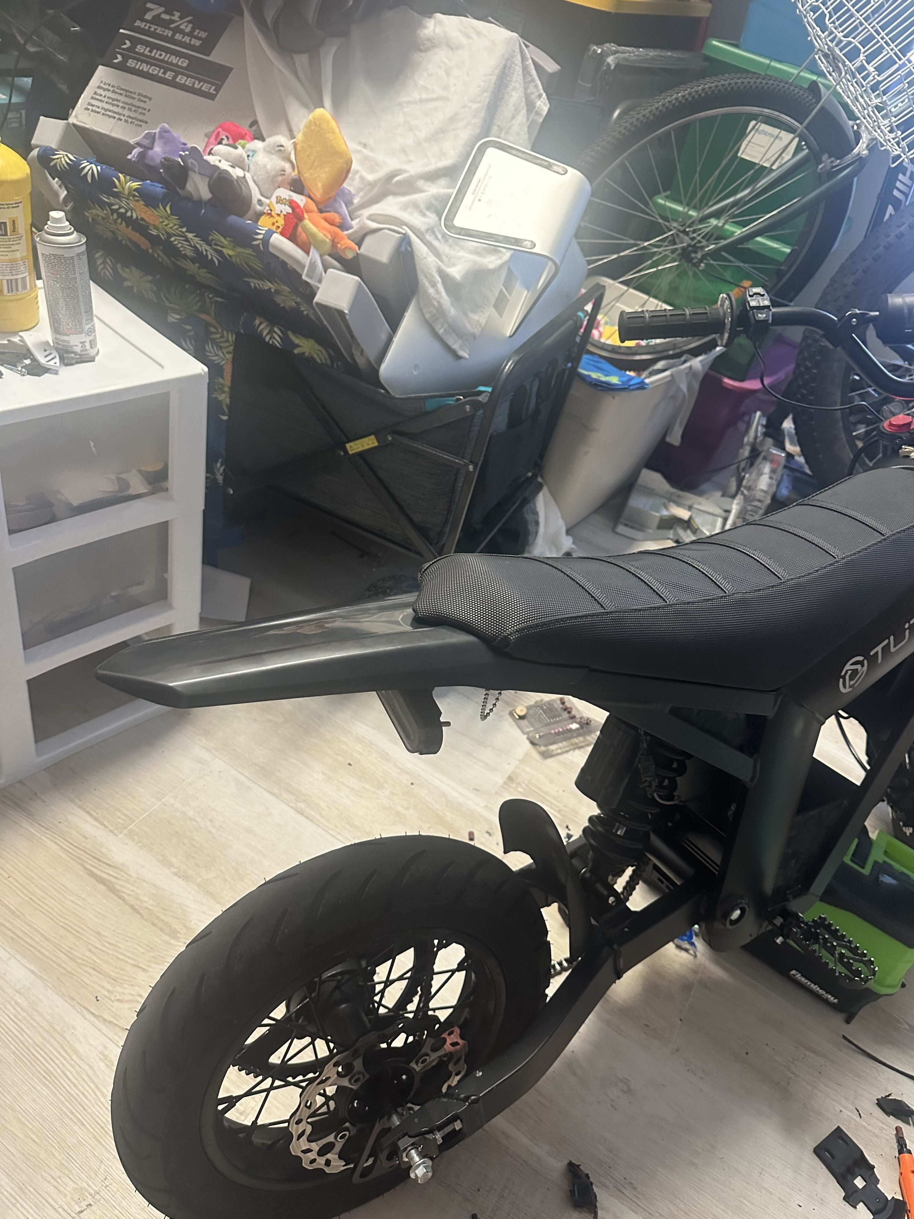 Upgraded tuttio rear fender